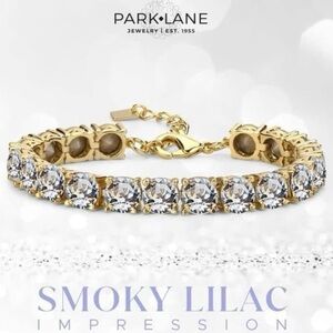 40 Carat Smoky Lilac Park Lane Impression Bracelet NWT